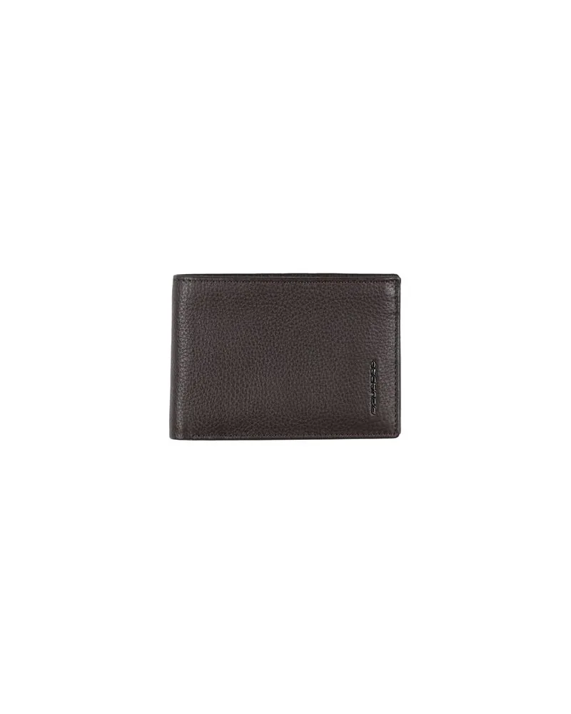 Piquadro Kleinlederwaren - Brieftaschenauf YOOX.COM Dunkelbraun