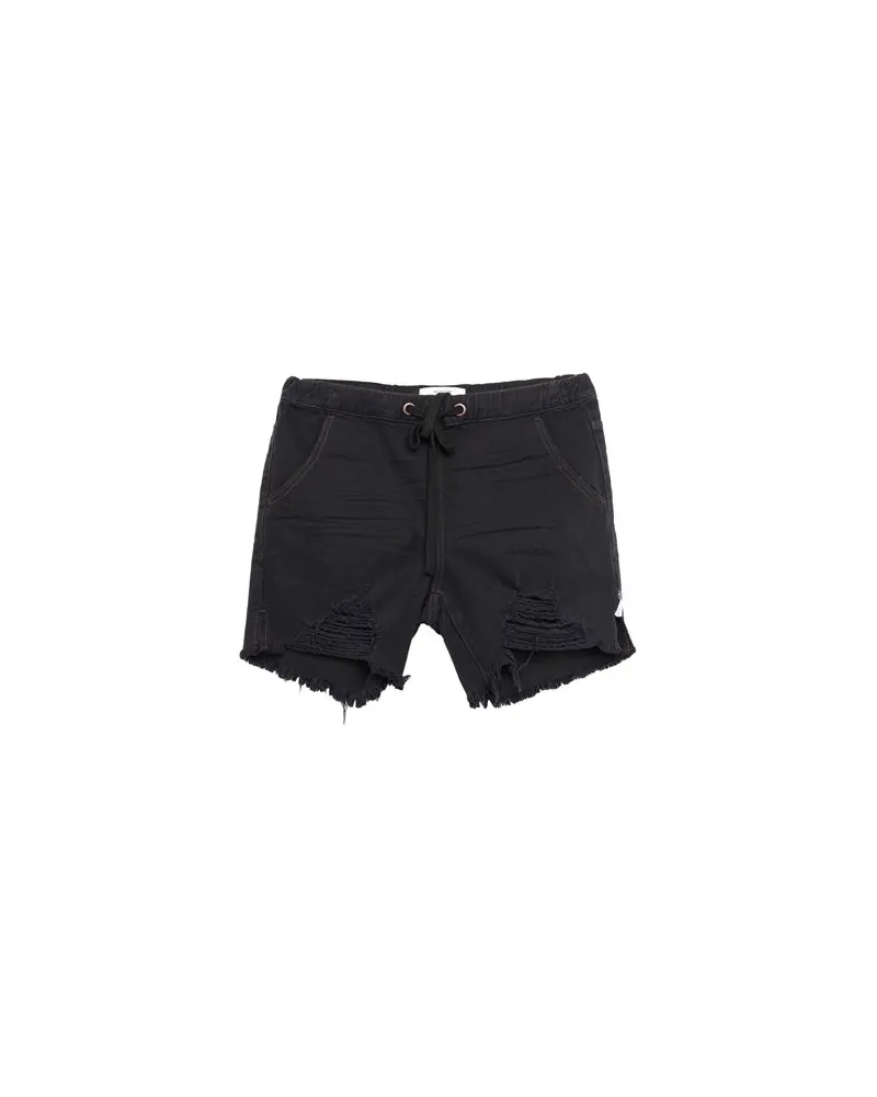 One Teaspoon HOSEN & RÖCKE - Jeansshortsauf YOOX.COM Schwarz