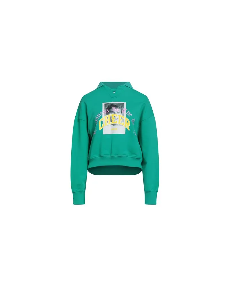 MSGM TOPS - Sweatshirtsauf YOOX.COM Grün