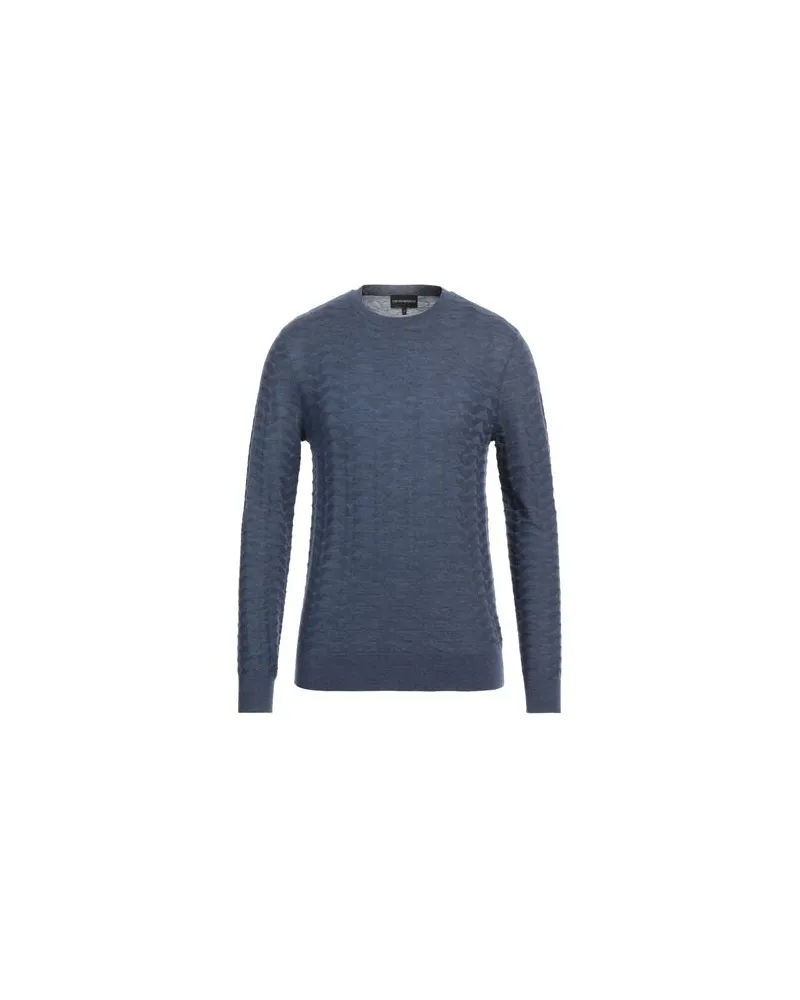 Emporio Armani STRICKWAREN - Pulloverauf YOOX.COM Blau