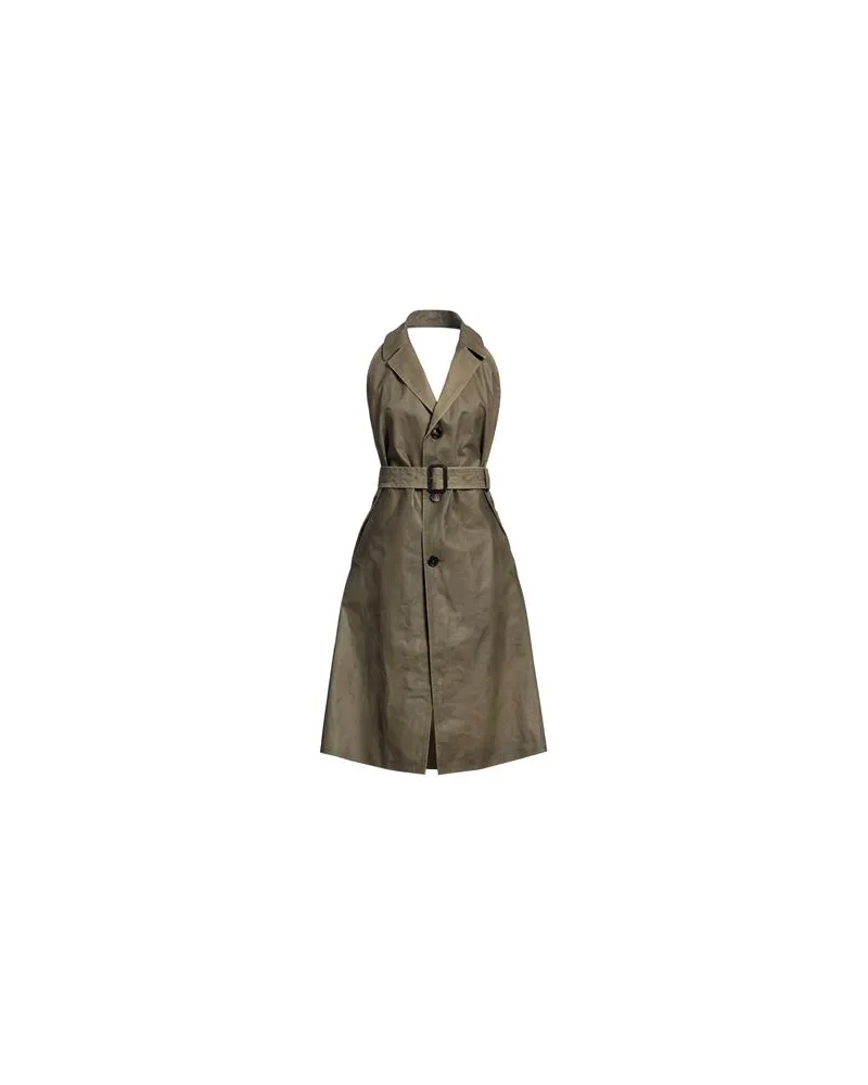 Maison Margiela KLEIDER - Midi-Kleiderauf YOOX.COM Militärgrün