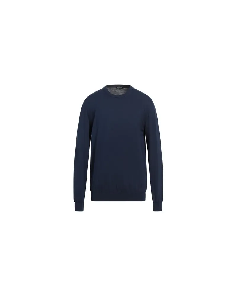 Dondup STRICKWAREN - Pulloverauf YOOX.COM Marineblau