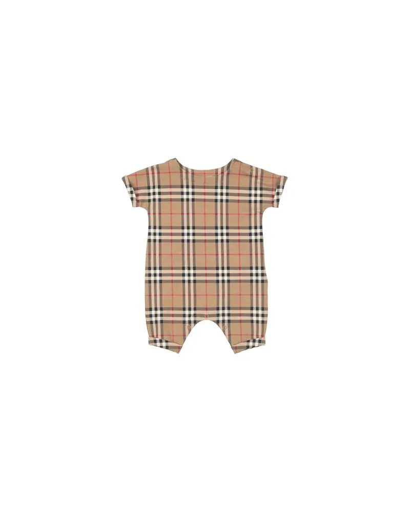 Burberry NEUGEBORENE - Babystrampler & -Latzhoseauf YOOX.COM Kamel