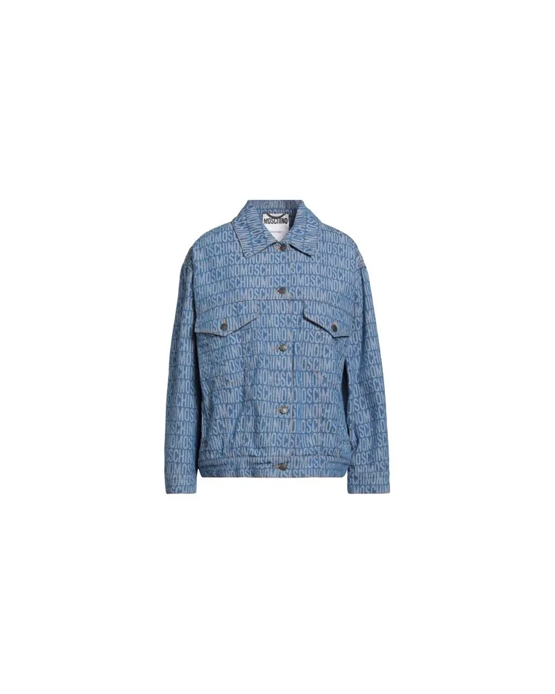 Moschino JACKEN & MÄNTEL - Jeansjacken/Mäntelauf YOOX.COM Blau