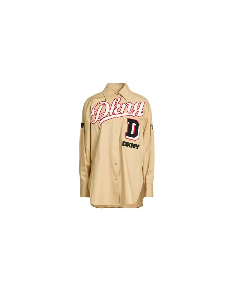 DKNY TOPS - Hemdenauf YOOX.COM Kamel