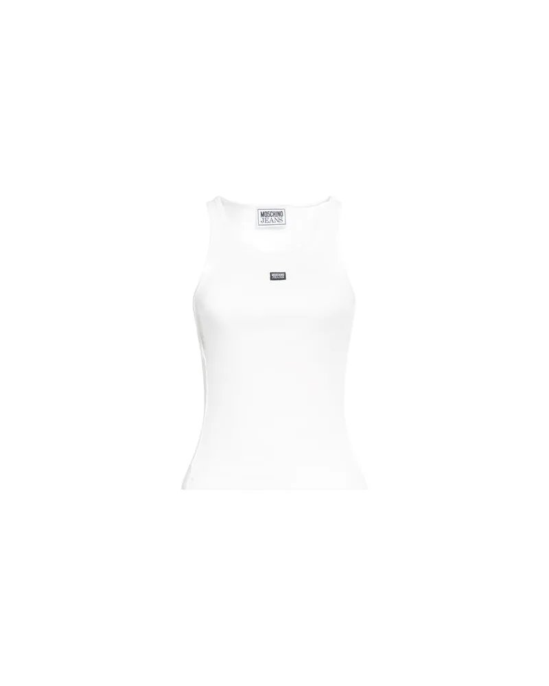 Moschino TOPS - Tank Topsauf YOOX.COM Weiß