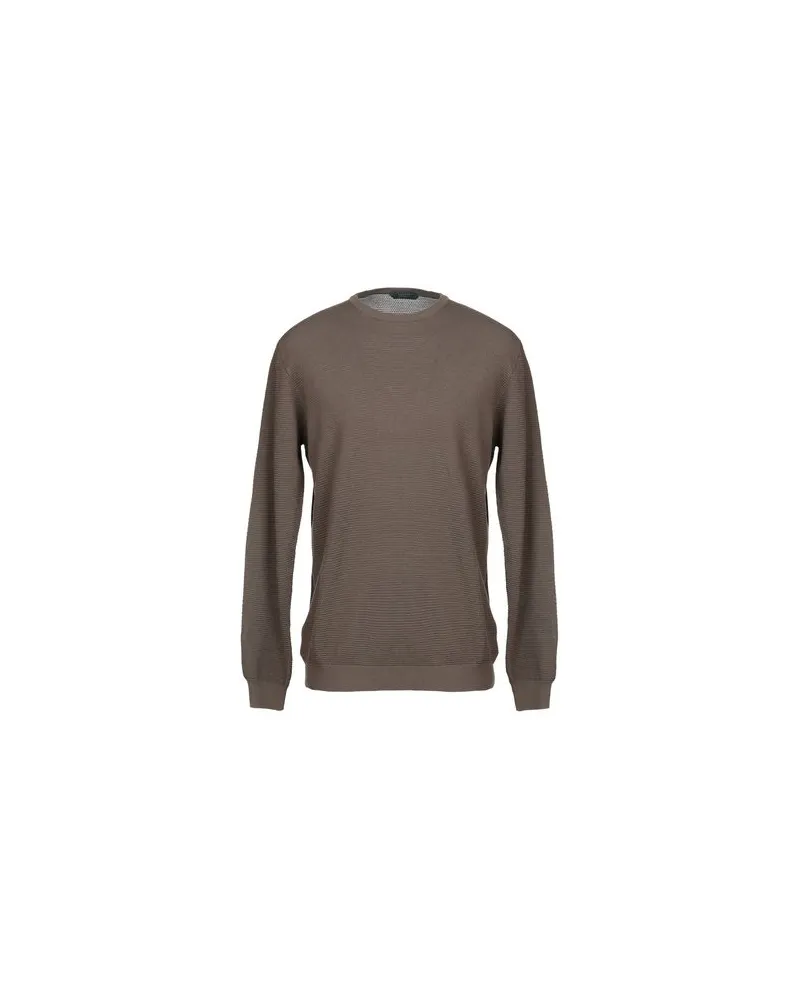 Zanone STRICKWAREN - Pulloverauf YOOX.COM Schokobraun