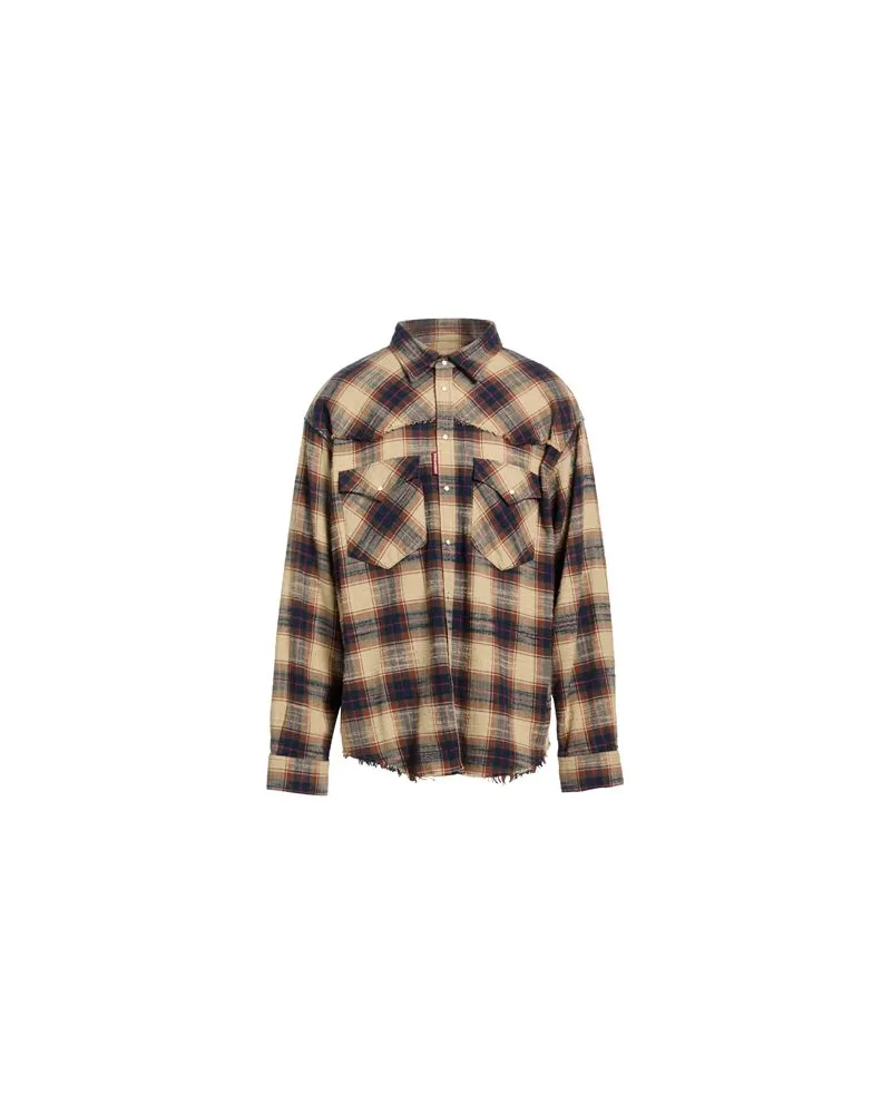 Dsquared2 TOPS - Hemdenauf YOOX.COM Sand