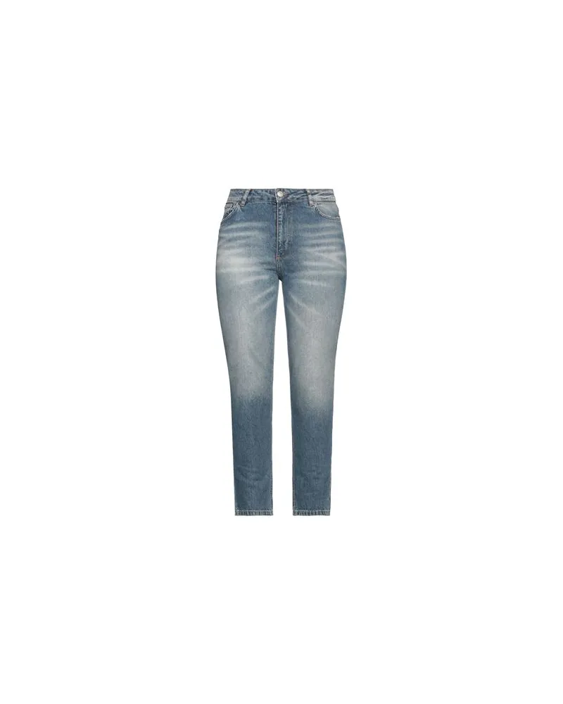 Twin-Set HOSEN & RÖCKE - Jeanshosenauf YOOX.COM Blau