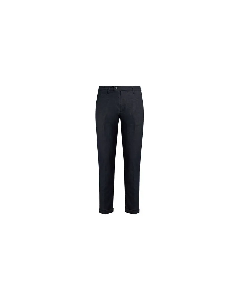 Re-HasH HOSEN & RÖCKE - Hosenauf YOOX.COM Marineblau