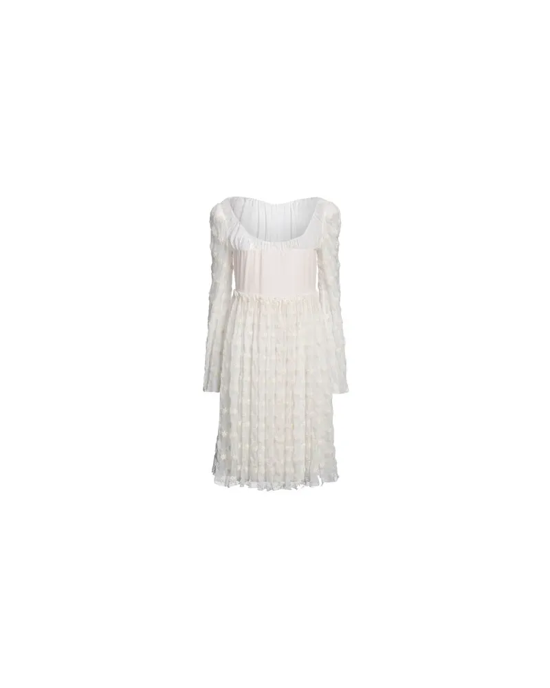 Chloé KLEIDER - Midi-Kleiderauf YOOX.COM Cremeweiß