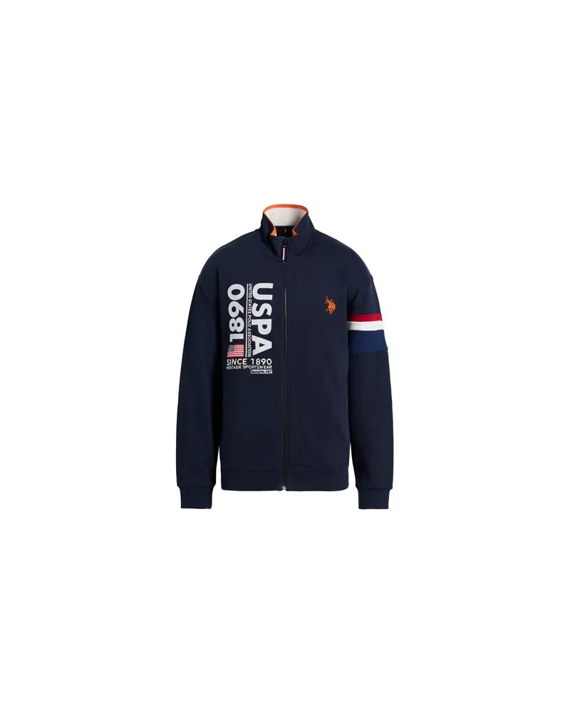 U.S. Polo Assn.  TOPS - Sweatshirtsauf YOOX.COM Marineblau