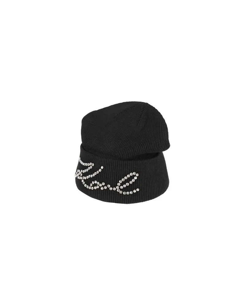 Karl Lagerfeld ACCESSOIRES - Mützen & Hüteauf YOOX.COM Schwarz