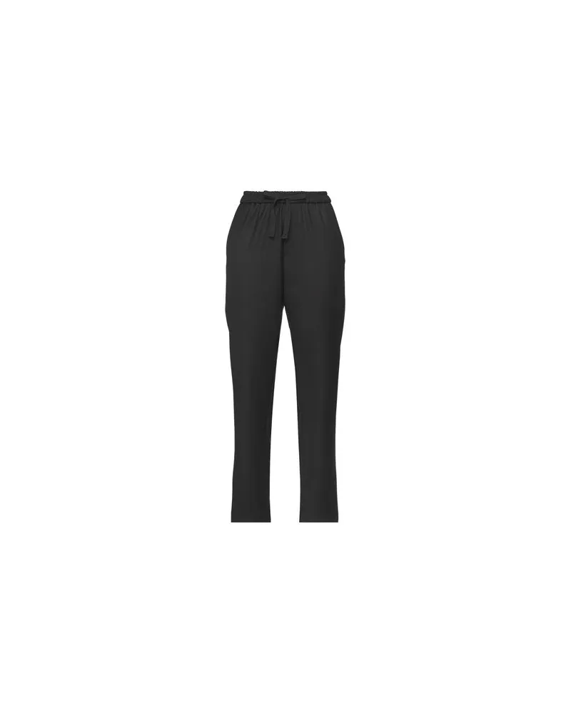 SOLOTRE HOSEN & RÖCKE - Hosenauf YOOX.COM Schwarz