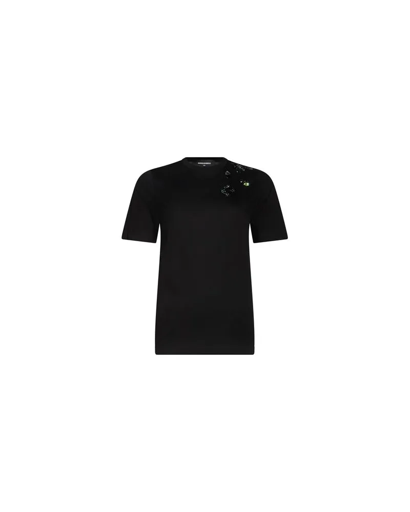 Dsquared2 TOPS - T-shirtsauf YOOX.COM Schwarz