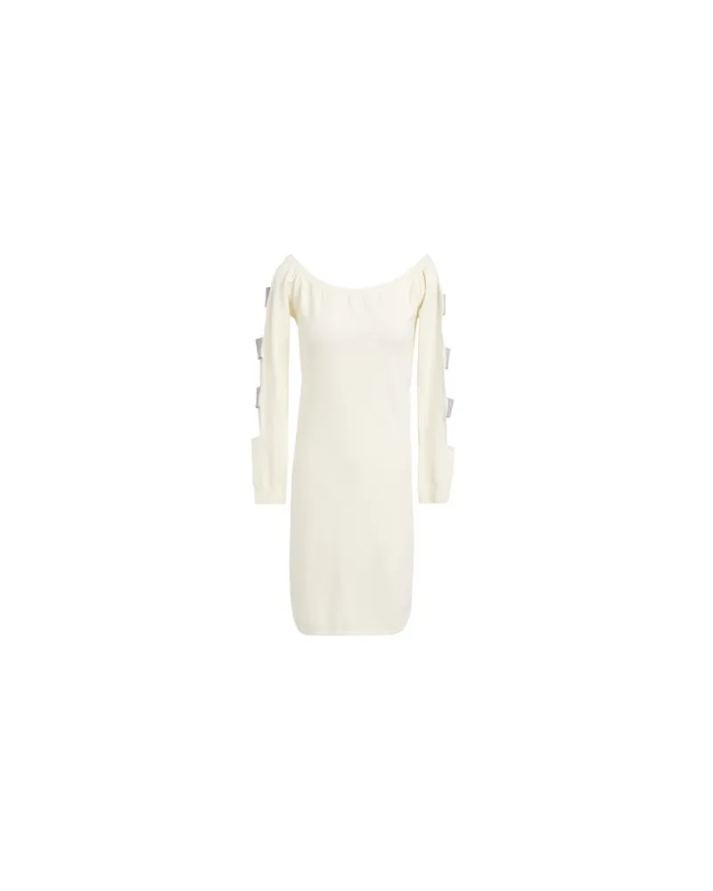 Gaëlle Bonheur NOIR - KLEIDER - Mini-Kleiderauf YOOX.COM Cremeweiß