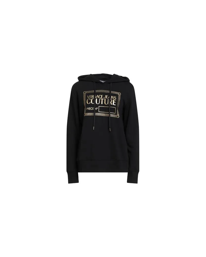 Versace Jeans TOPS - Sweatshirtsauf YOOX.COM Schwarz