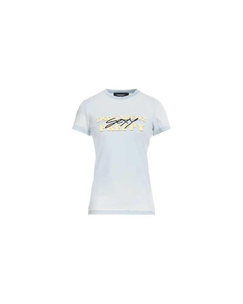 Dsquared2 TOPS - T-shirtsauf YOOX.COM Himmelblau