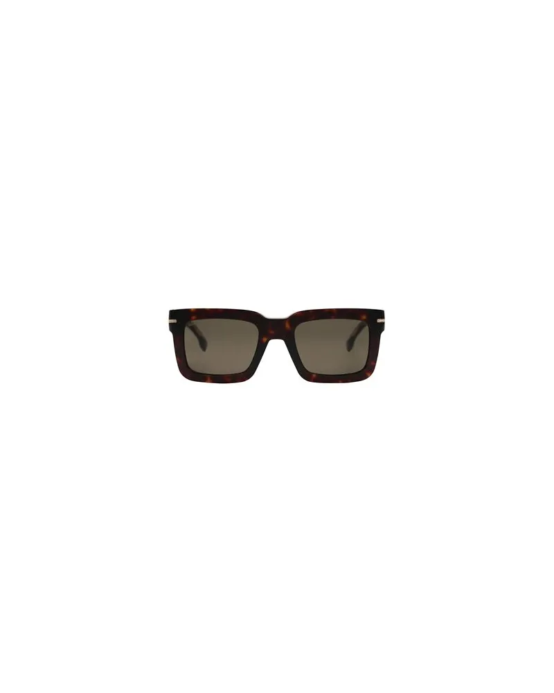 HUGO BOSS BRILLEN - Sonnenbrillenauf YOOX.COM Dunkelbraun
