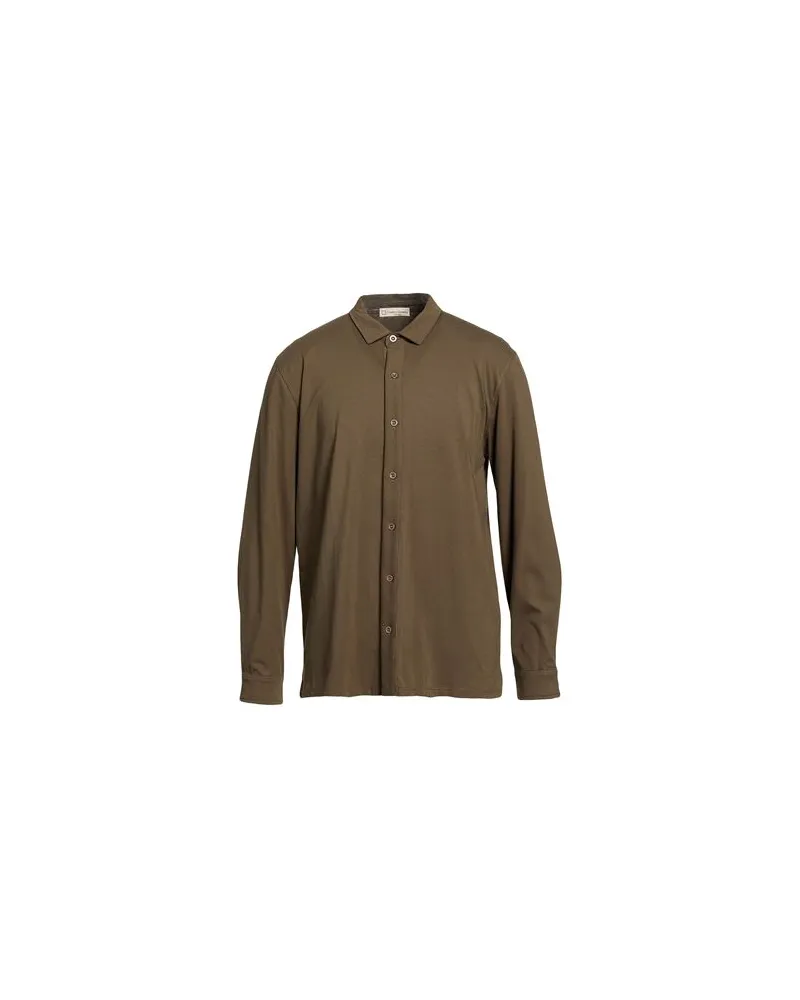 Cashmere Company TOPS - Hemdenauf YOOX.COM Militärgrün