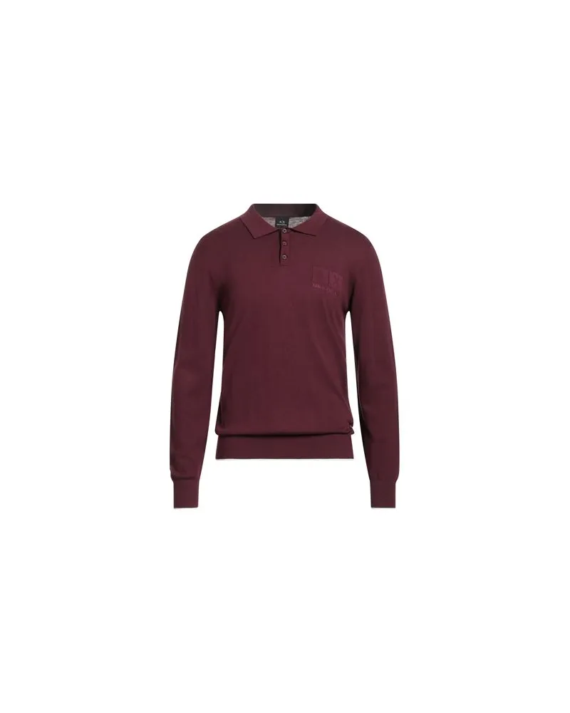 Armani Exchange STRICKWAREN - Pulloverauf YOOX.COM Bordeaux