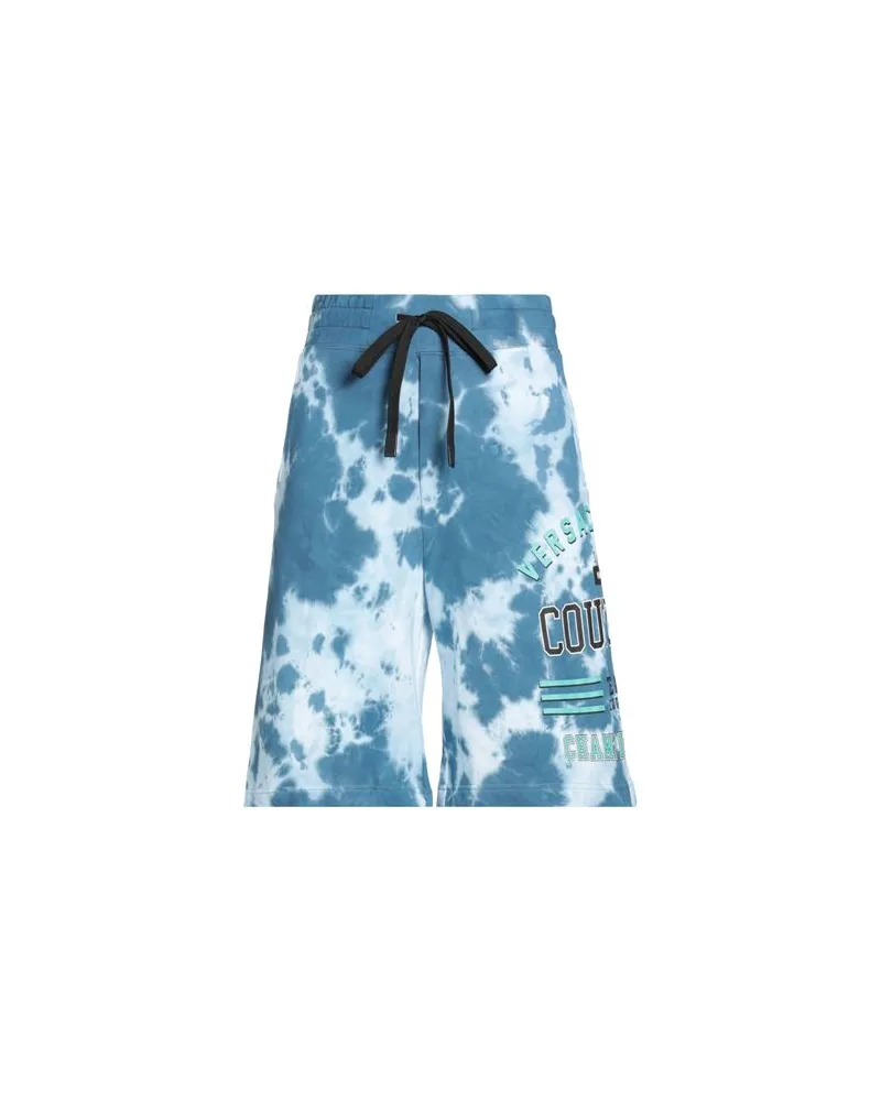 Versace Jeans HOSEN & RÖCKE - Shorts & Bermudashortsauf YOOX.COM Taubenblau