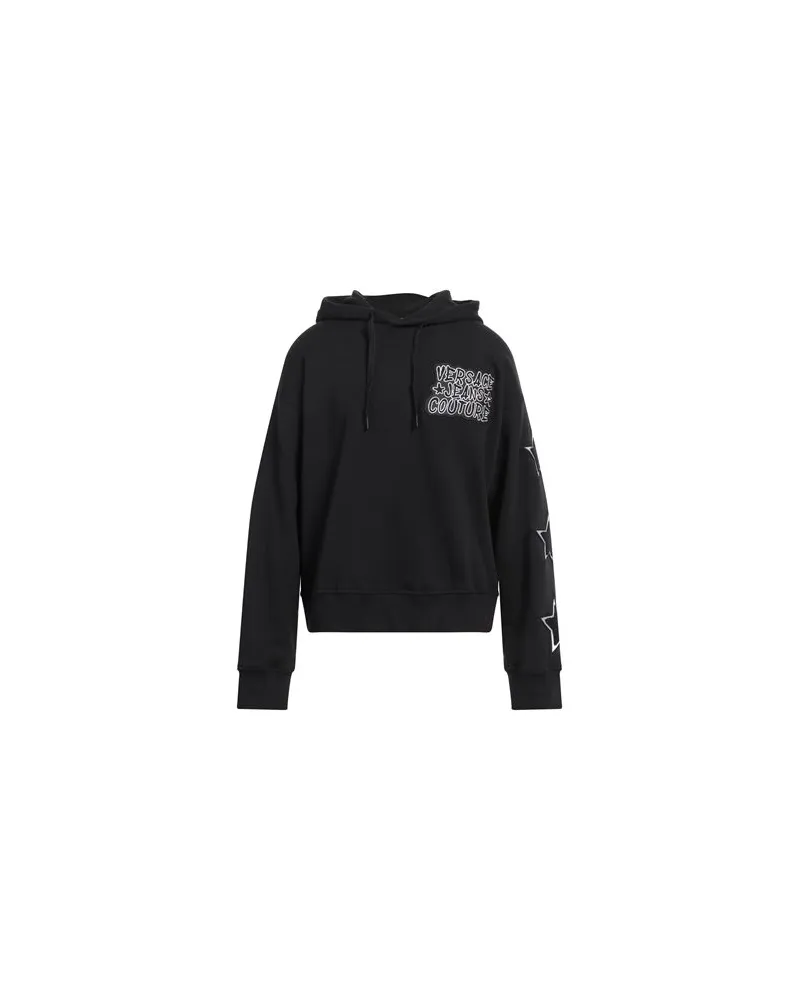 Versace Jeans TOPS - Sweatshirtsauf YOOX.COM Schwarz