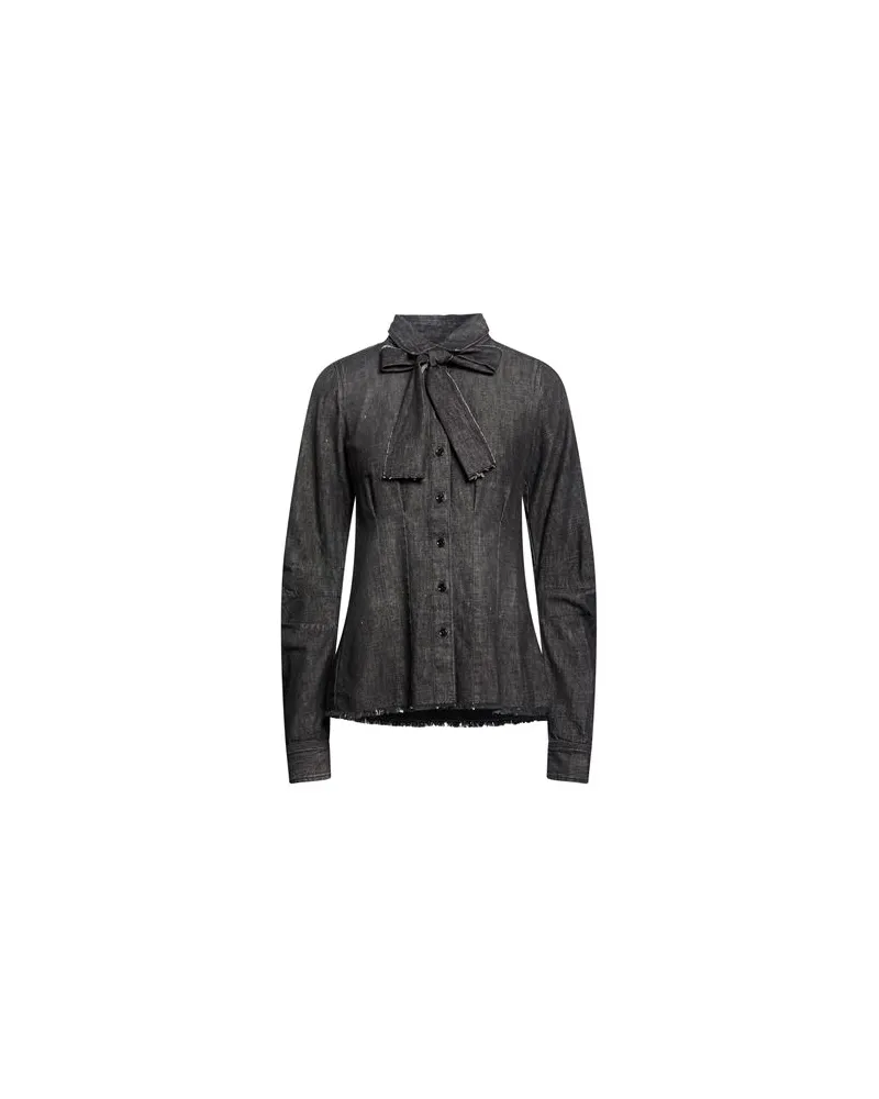 HIGH USE  - TOPS - Jeanshemdenauf YOOX.COM Braungrau