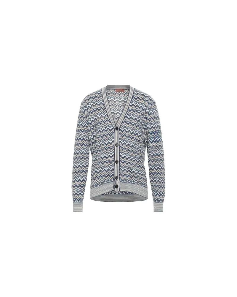 Missoni STRICKWAREN - Strickjackenauf YOOX.COM Marineblau