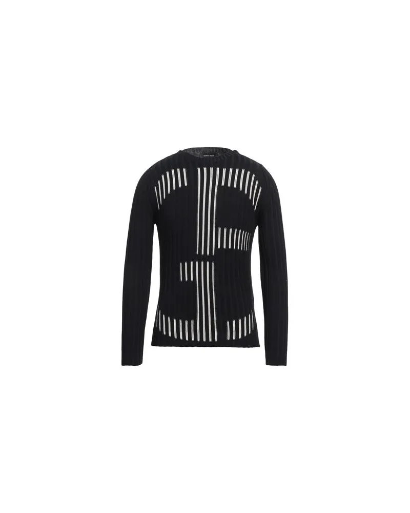 Giorgio Armani STRICKWAREN - Pulloverauf YOOX.COM Schwarz