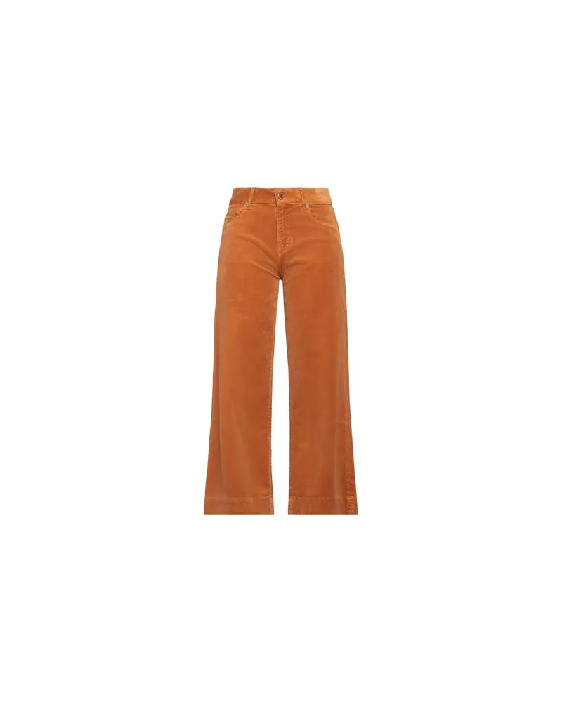 Care Label HOSEN & RÖCKE - Hosenauf YOOX.COM Rostrot