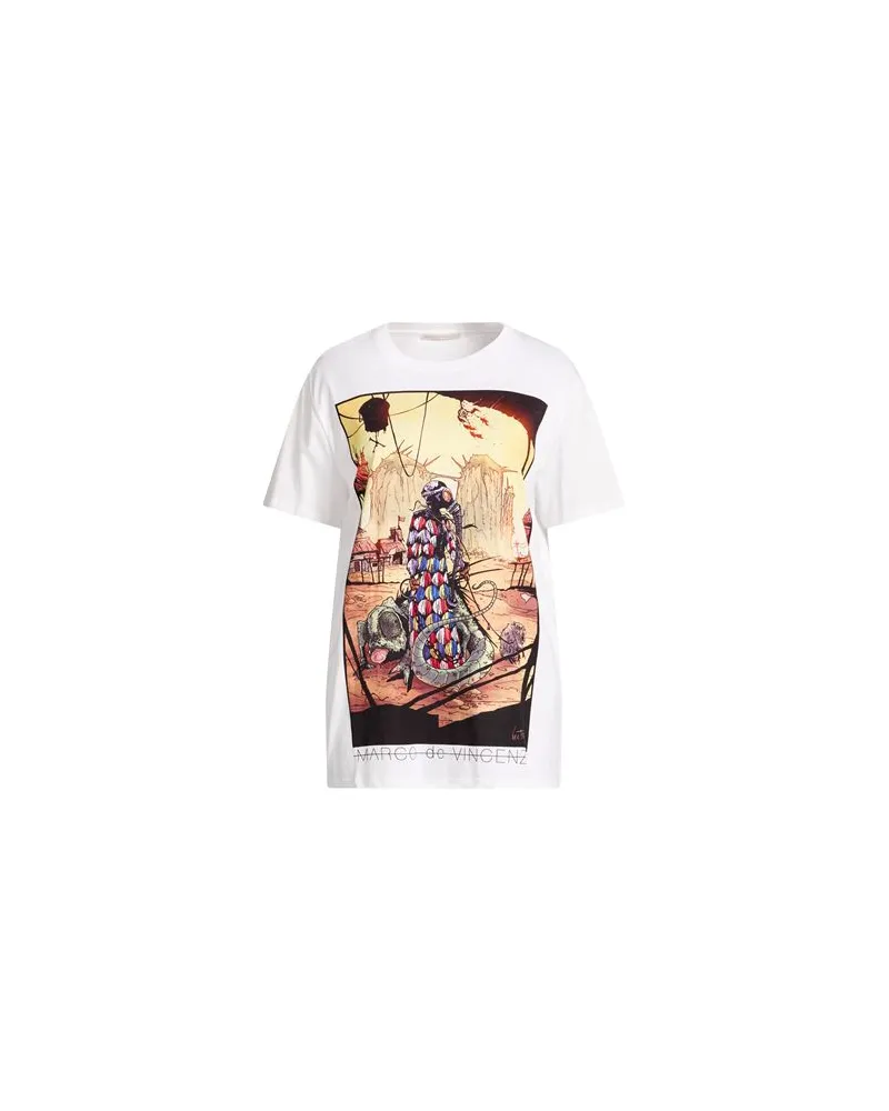 Marco de Vincenzo TOPS - T-shirtsauf YOOX.COM Weiß