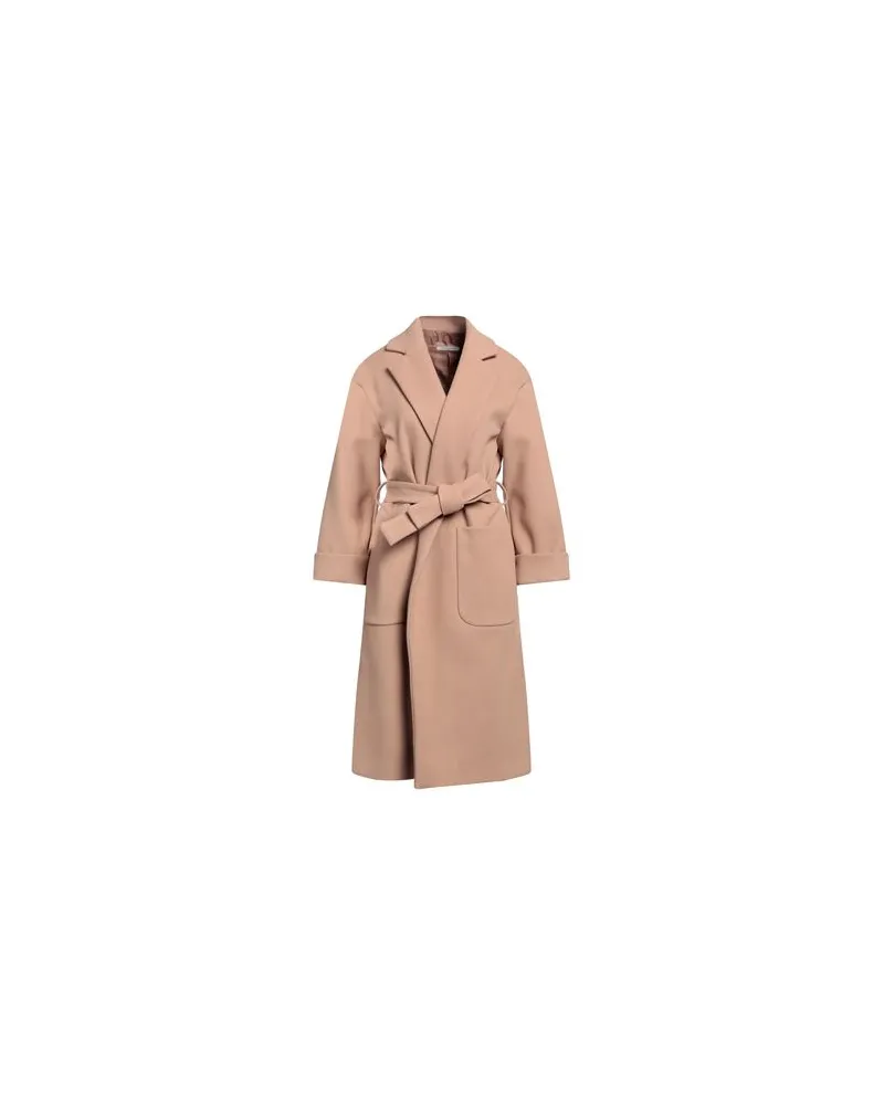 Biancoghiaccio JACKEN & MÄNTEL - Mäntelauf YOOX.COM Kamel