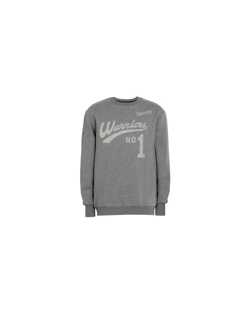 Superdry. COLLEGIATE CREW	 - TOPS - Sweatshirtsauf YOOX.COM Grau