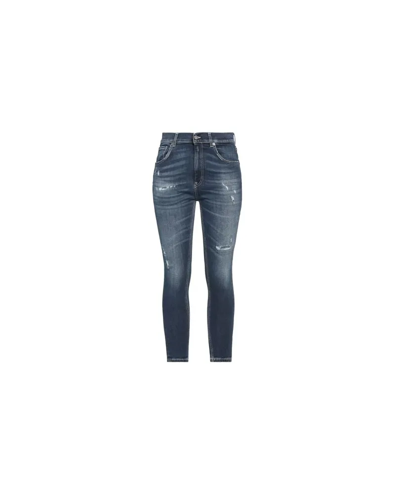 Dondup HOSEN & RÖCKE - Jeanshosenauf YOOX.COM Blau