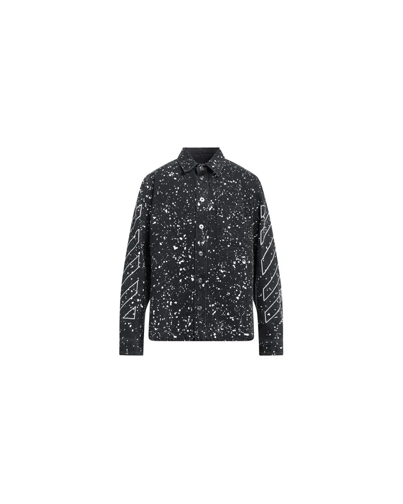 OFF-WHITE JACKEN & MÄNTEL - Jeansjacken/Mäntelauf YOOX.COM Schwarz