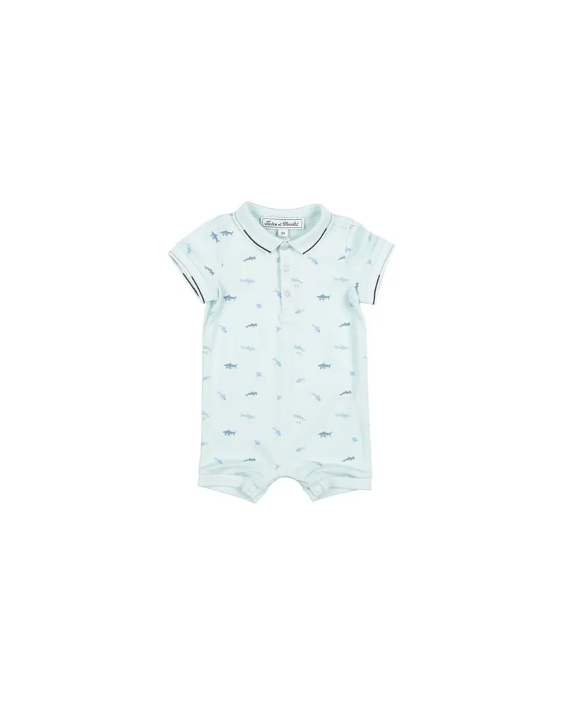 Tartine et Chocolat NEUGEBORENE - Babystrampler & -Latzhoseauf YOOX.COM Himmelblau