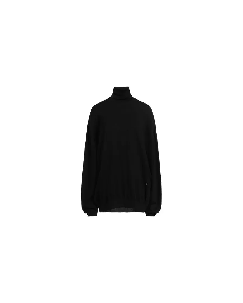 Moschino COUTURE - STRICKWAREN - Rollkragenpulloverauf YOOX.COM Schwarz