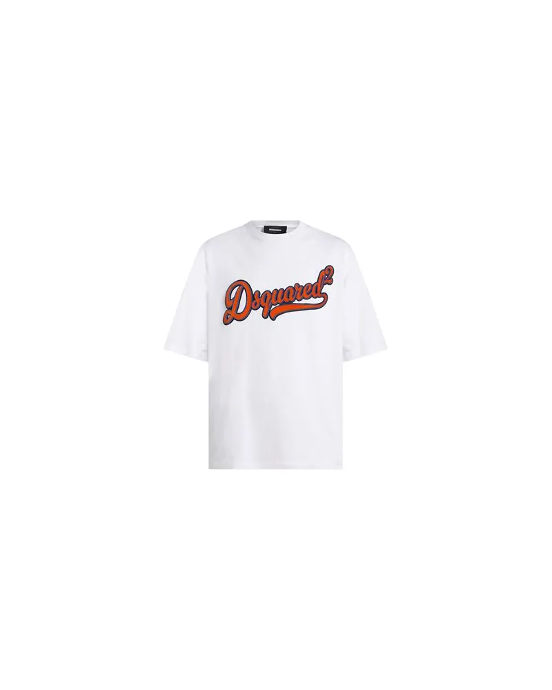 Dsquared2 TOPS - T-shirtsauf YOOX.COM Weiß