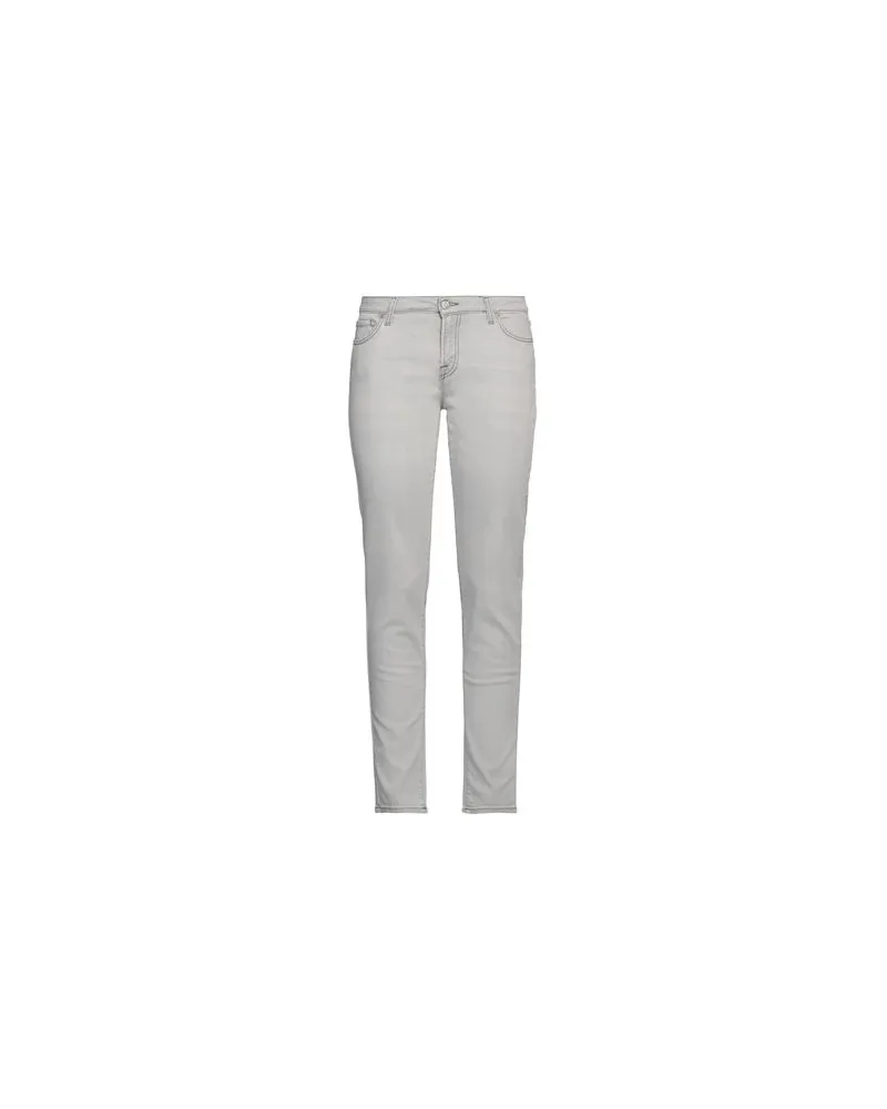 Roy Roger's HOSEN & RÖCKE - Jeanshosenauf YOOX.COM Hellgrau
