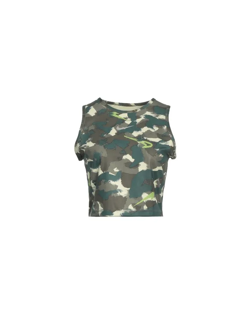 Nike Dri-FIT Women's Running Tank  - Nike Dri-FIT Women's Running Tank - TOPS - Topsauf YOOX.COM Militärgrün