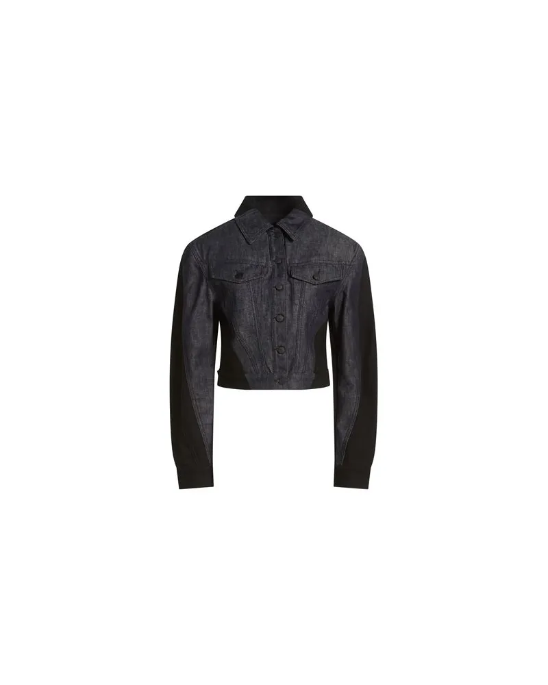 Thierry Mugler JACKEN & MÄNTEL - Jeansjacken/Mäntelauf YOOX.COM Blau