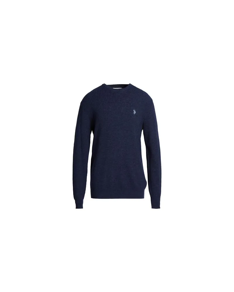 U.S. Polo Assn.  STRICKWAREN - Pulloverauf YOOX.COM Blau