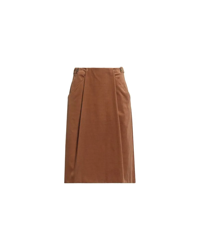 AGNONA HOSEN & RÖCKE - Midi-Röckeauf YOOX.COM Kamel