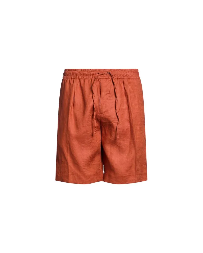 MICHAEL COAL HOSEN & RÖCKE - Shorts & Bermudashortsauf YOOX.COM Rostrot
