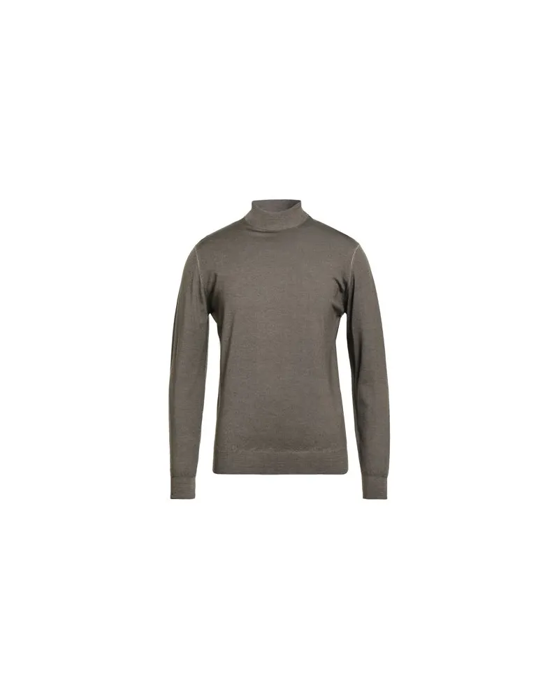 Filippo de Laurentiis STRICKWAREN - Rollkragenpulloverauf YOOX.COM Militärgrün