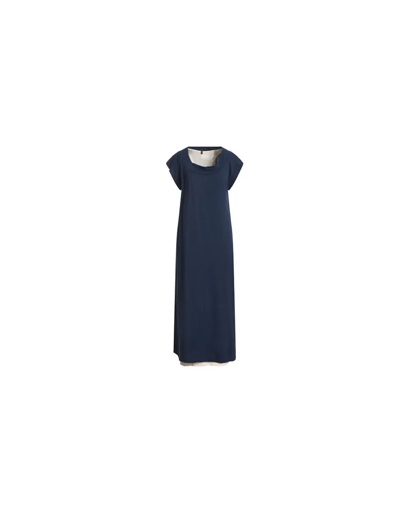 ottod’Ame KLEIDER - Maxi-Kleiderauf YOOX.COM Marineblau