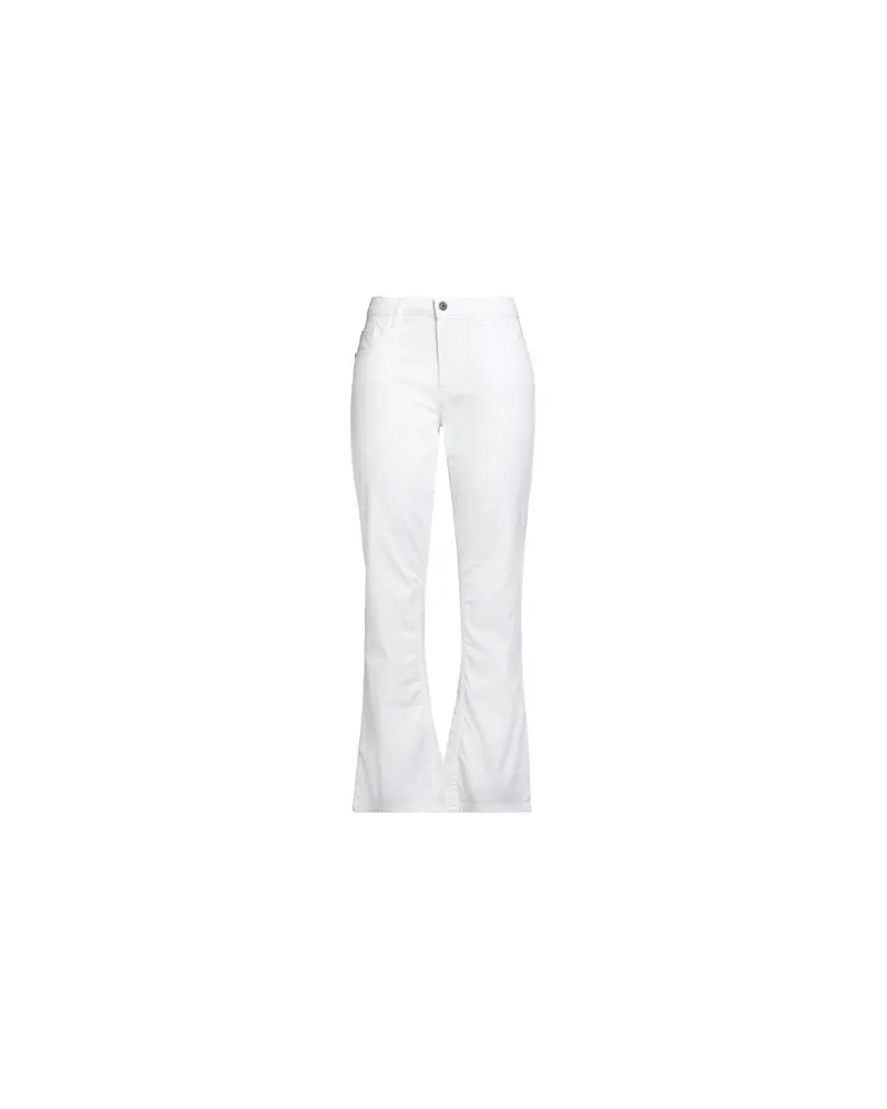 Re-HasH HOSEN & RÖCKE - Hosenauf YOOX.COM Weiß