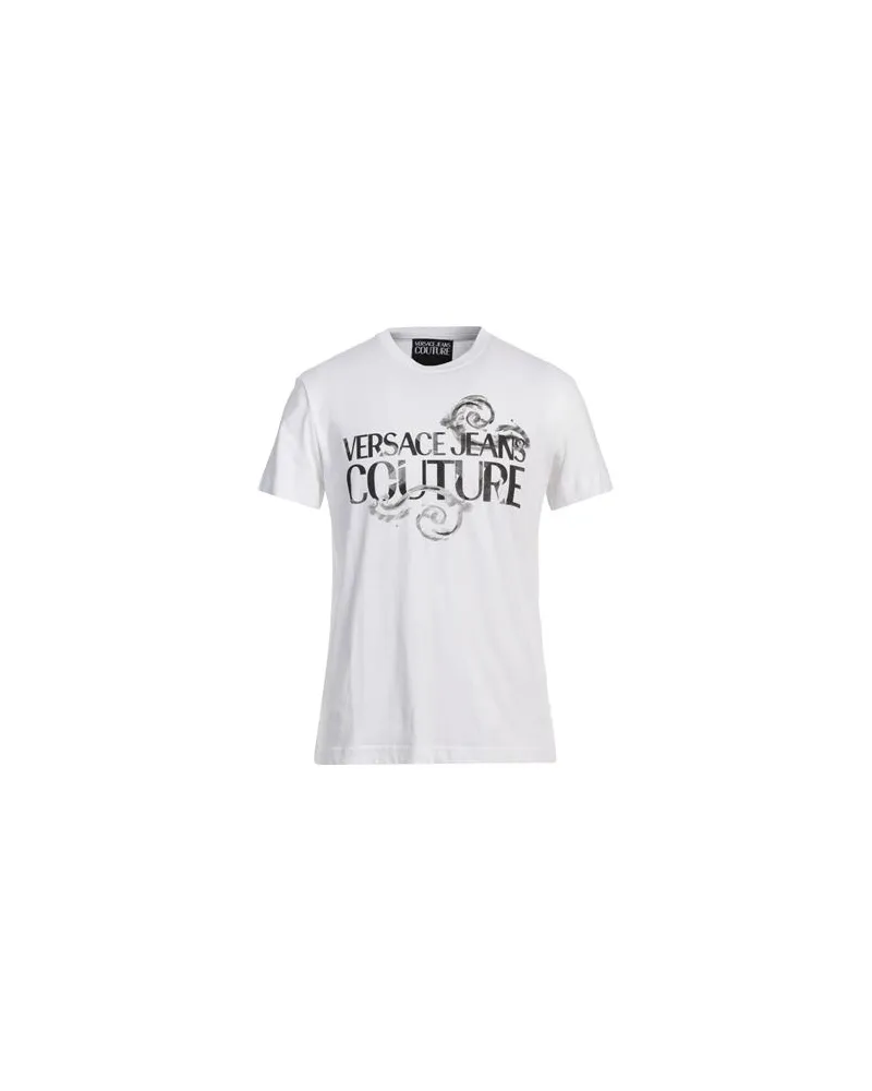 Versace Jeans TOPS - T-shirtsauf YOOX.COM Weiß