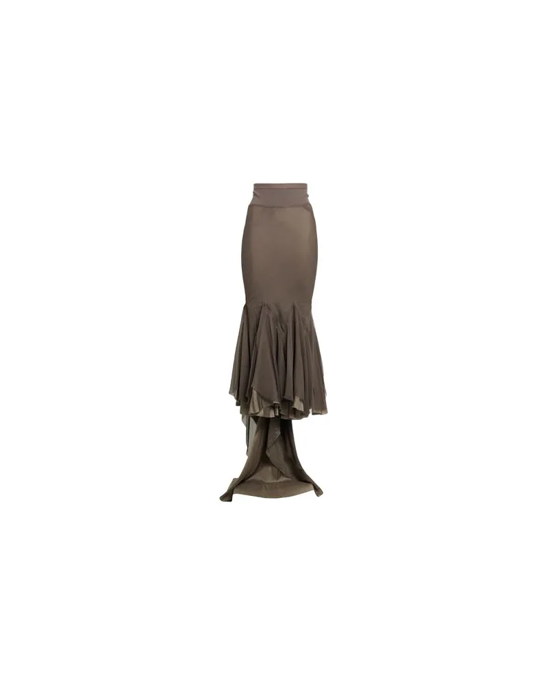 Rick Owens HOSEN & RÖCKE - Maxi-Röckeauf YOOX.COM Maulwurfsgrau
